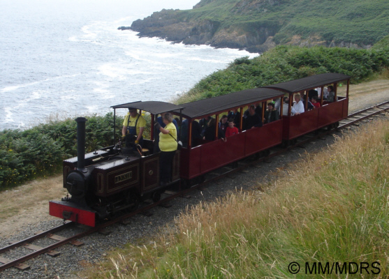 Annie on the Groudle Glen Railway