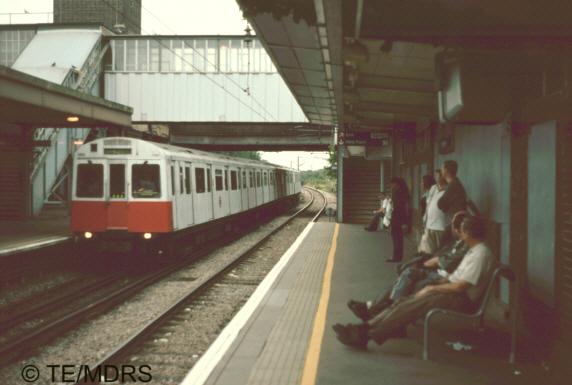 MDRS members at Upminster station