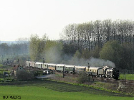 Pacific 231 on the main line near Pont Remy