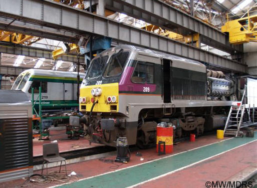 Inside Inchicore Works