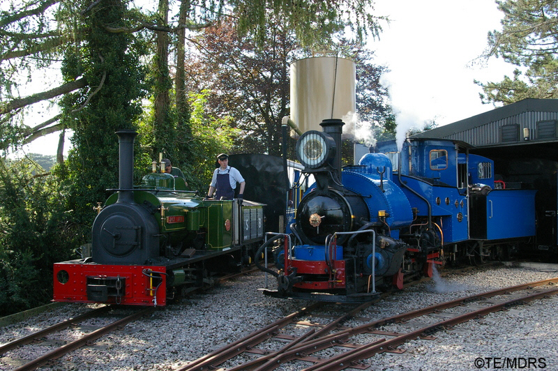 Jack Lane passing loco shed