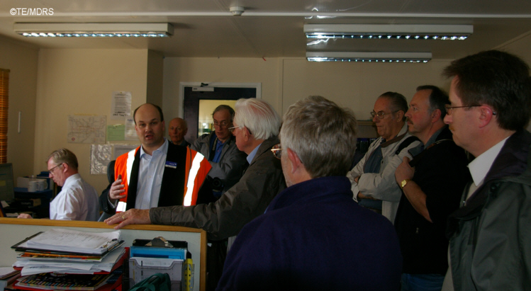MDRS members in the Bletchley Control Centre