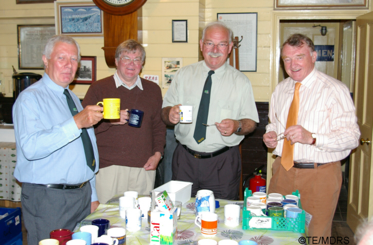 Coffee in the station