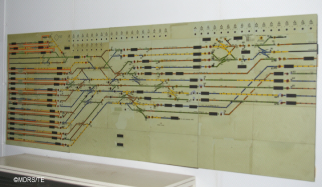 Diagram from old Euston box