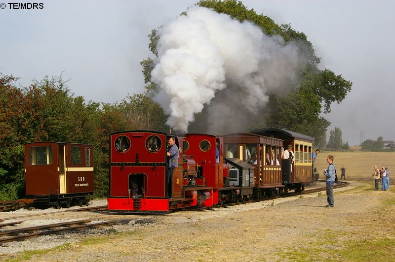 Jerry M and Statfold leaving Oak Tree Halt