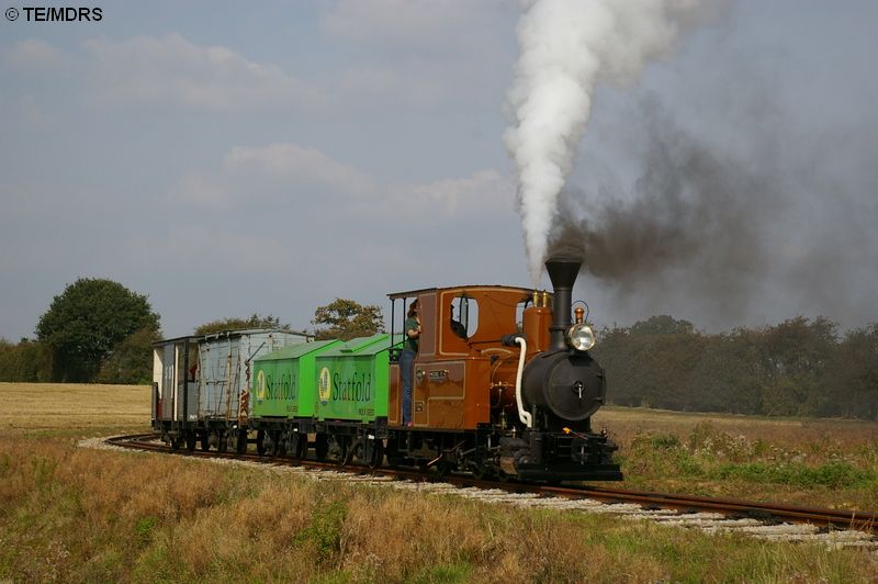 Sragi No. 1  
hauls a freight train on Balloon Loop