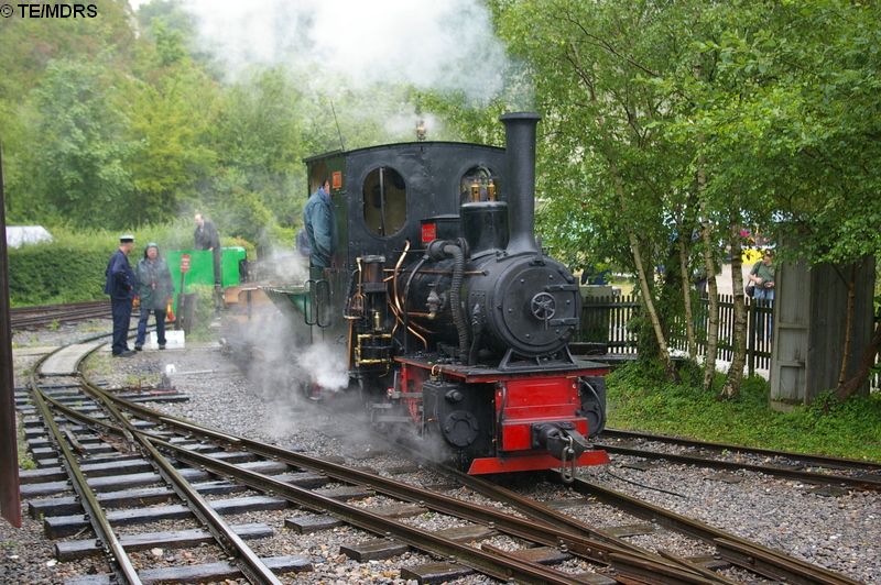 P.C. Allen entering Brockham Station