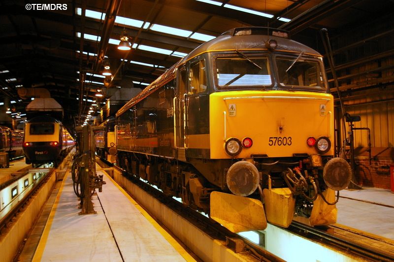 57603 in HST Shed