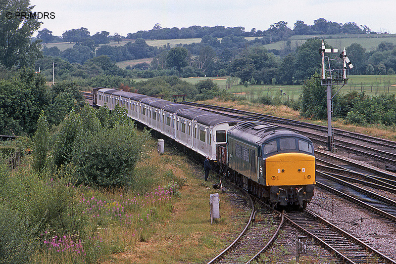 45064 with Withdrawn R Stock at West Ruislip (Peter Robins)
