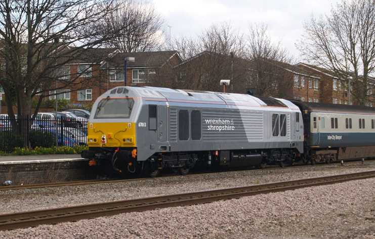 67013 at High Wycombe