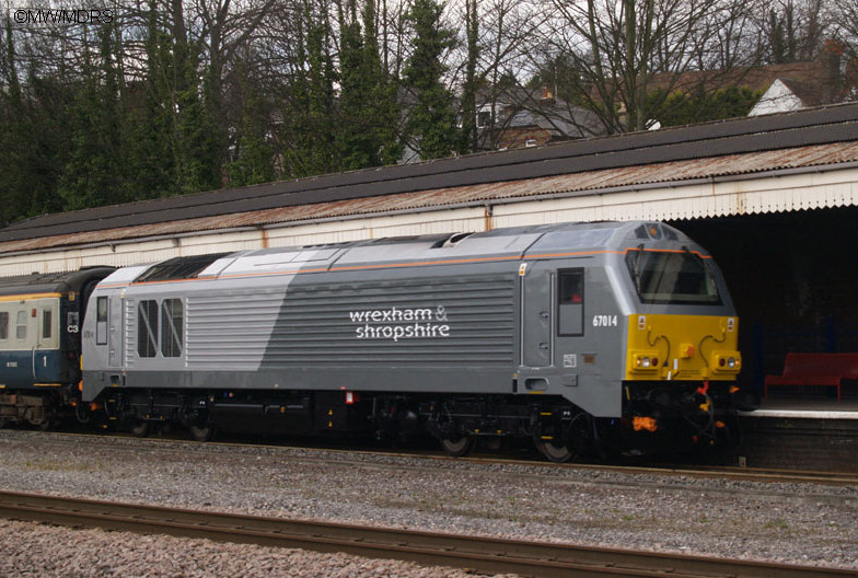 67014 at High Wycombe