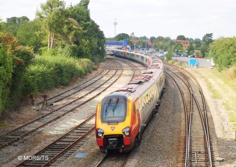 Diverted Virgin Trains service at Prince Rissborough (photo by Tim Speechley)