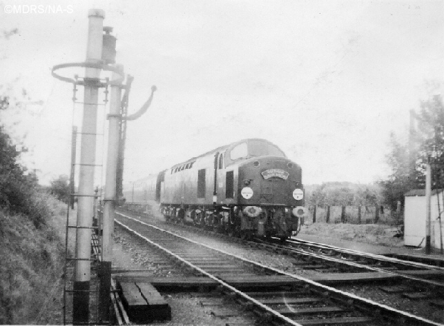 Class 40 with excursion