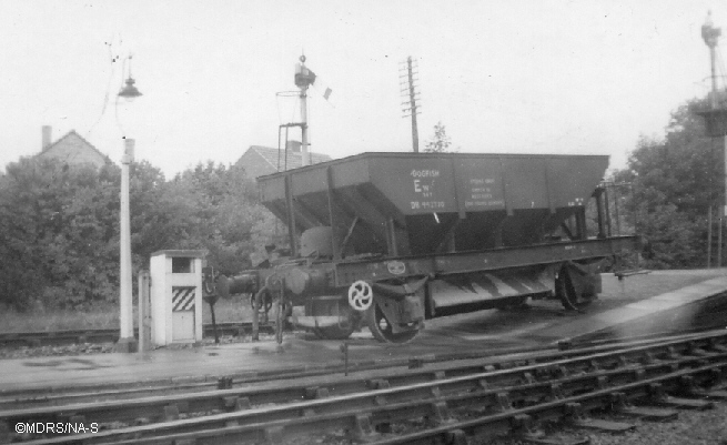 Derailed wagon at Bourne End