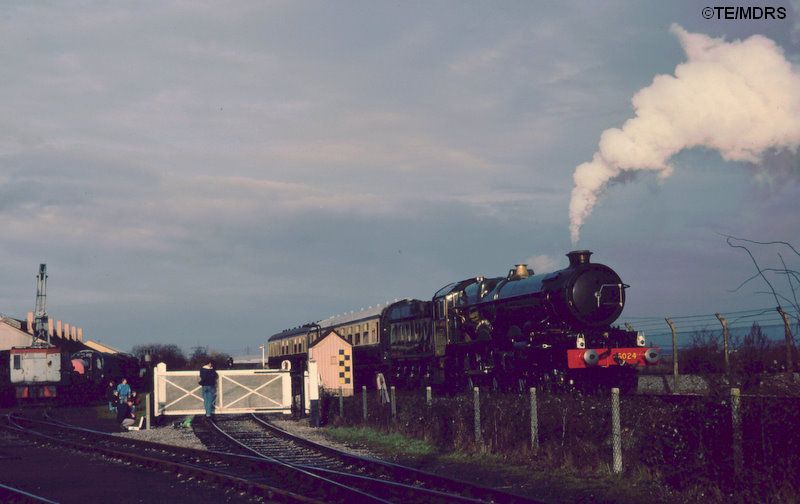 6024 on the demonstration line (Tim Edmonds)