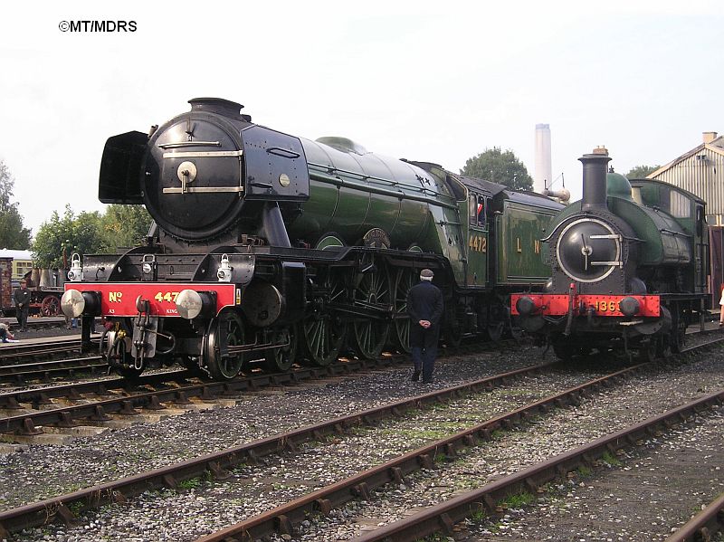 4472 being serviced at Didcot (Murray Tremellen)