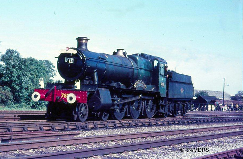 7808 at the second GWS Taplow Open Day in 1966 (Ron North)
